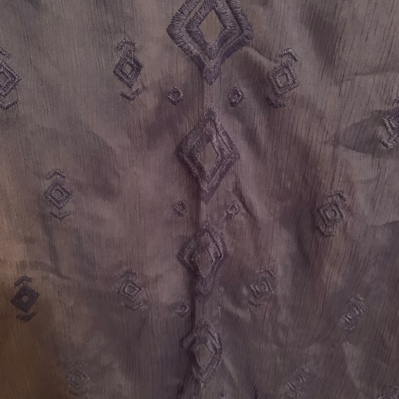 Sheer Cobalt Blouse from Old Navy - Picture 4 of 5